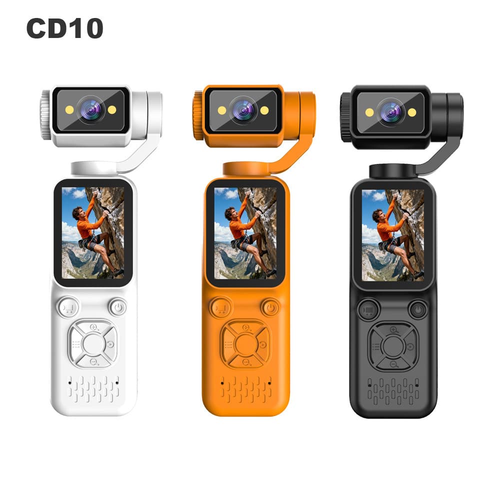 Best-selling Handheld Pocket Gimbal Camera 4K HD Anti-shake Vlog Camera Outdoor Travel Sports Camera