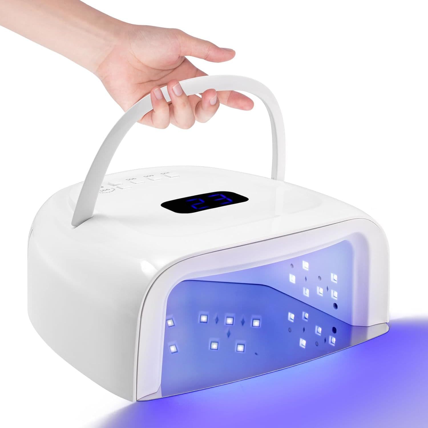 Yijia S20 Nail Lamp Fast Drying Nail Curing Lamp Gel Polish Light Therapy Machine Wearable Nails Nail Salon Nail Light