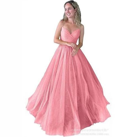 Wholesale Cross-Border European and American Mesh Evening Gowns, Amazon New Lace Dresses, Cocktail Ball Gowns