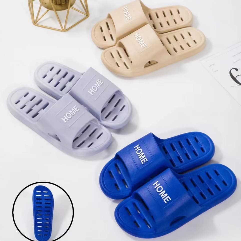 Wholesale Couple Bathroom Slippers, Anti-Slip Quick-Dry Bathroom Leakage Men's Slippers, Pool Bathroom Flip Flops