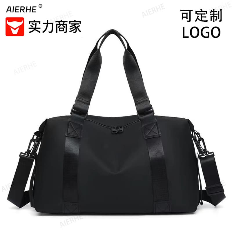 Fitness Bag with Dry and Wet Separation, Travel Bag for Men with Logo, Sports Crossbody Bag, Large Capacity Travel Storage Bag, Luggage Bag