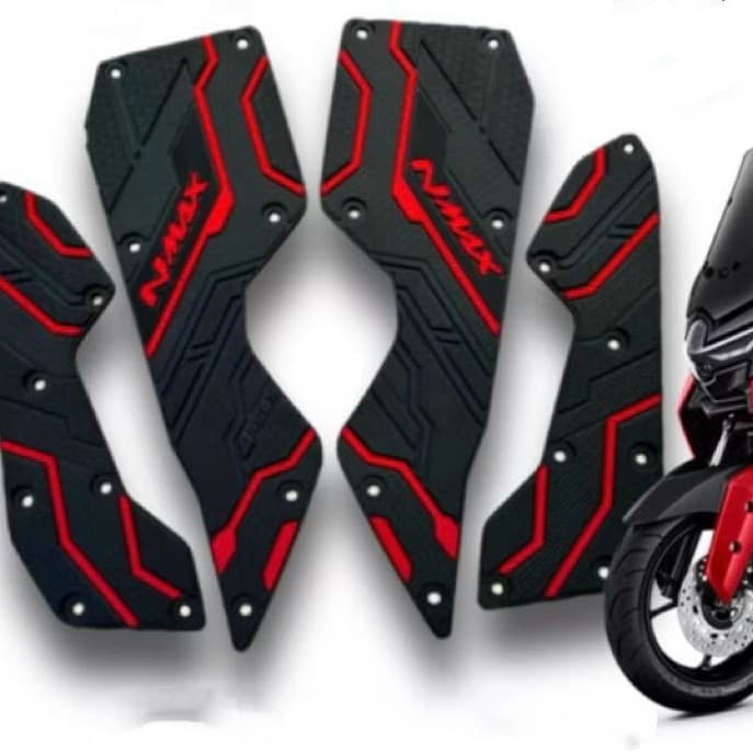Yamaha Nmax V3 Neo Turbo Techmax Specific Foot Mat, Premium Rubber Material