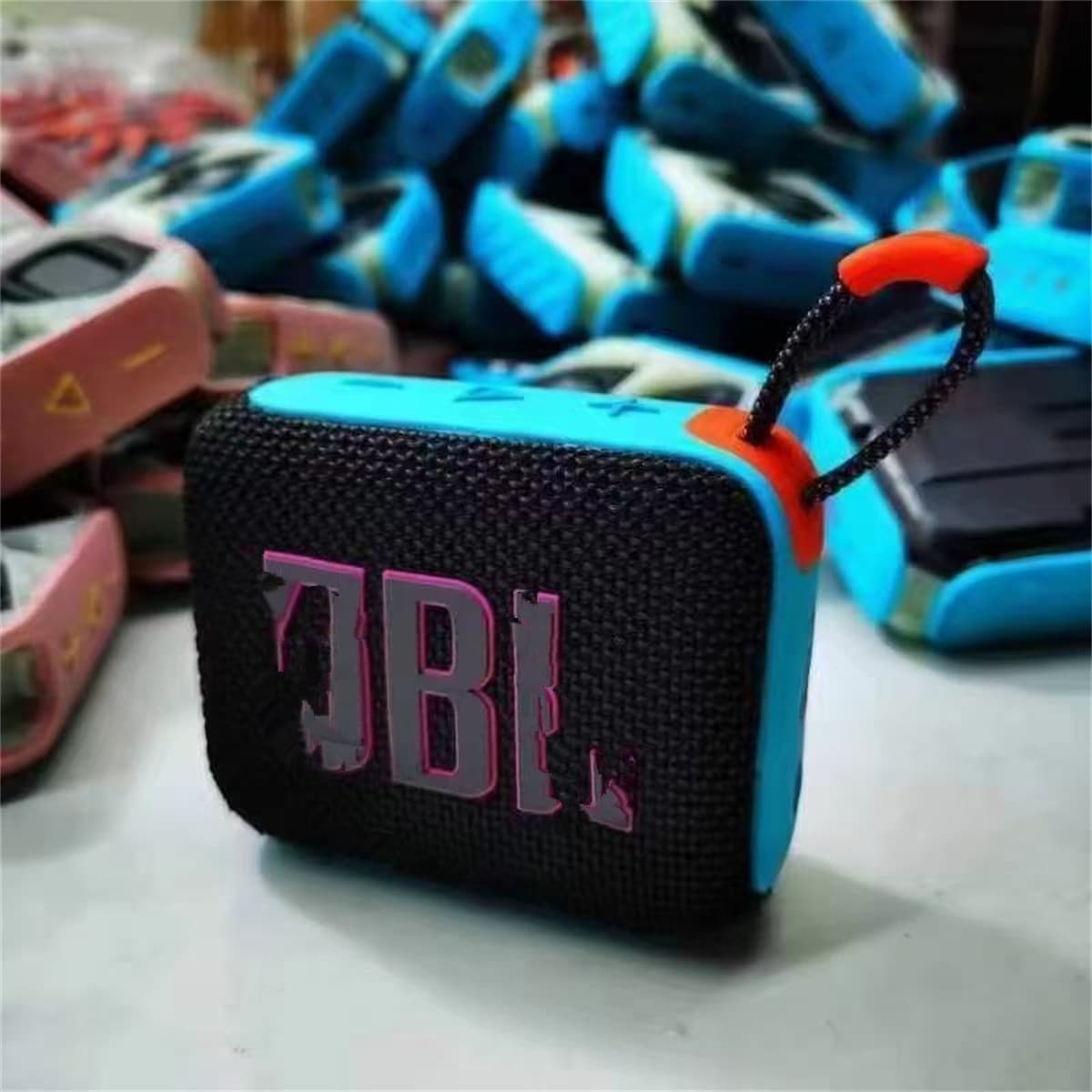Cross-Border Suitable for Jb.L Go4 Bric 4th Generation Wireless Bluetooth Audio Portable Outdoor Small Steel Cannon Mini Speaker