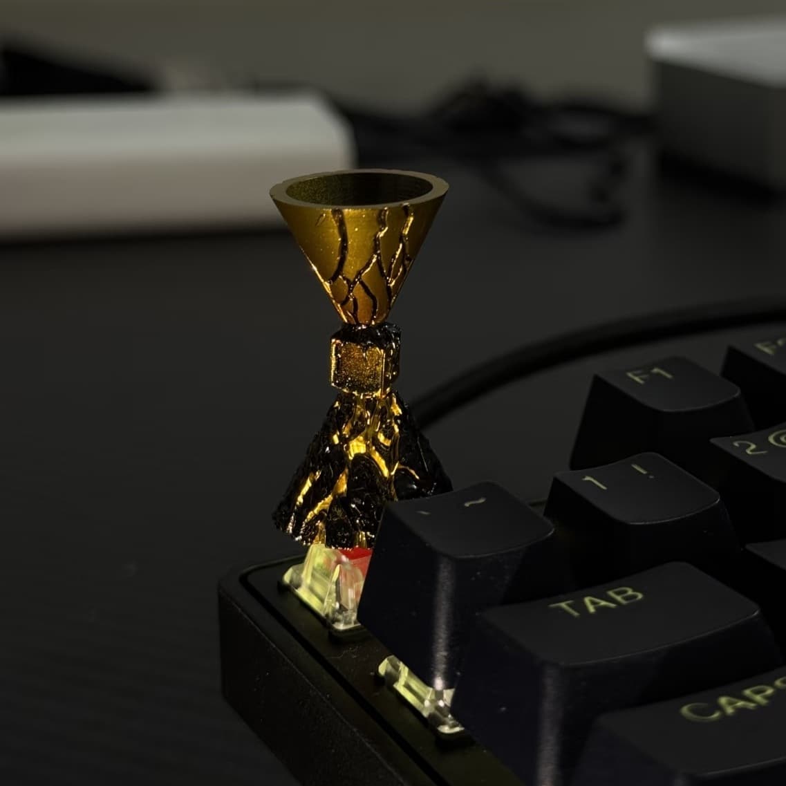 Valorant Themed Keycap Champion Trophy Valorant Keycap Mechanical Keyboard Keycap Delete Key Customized