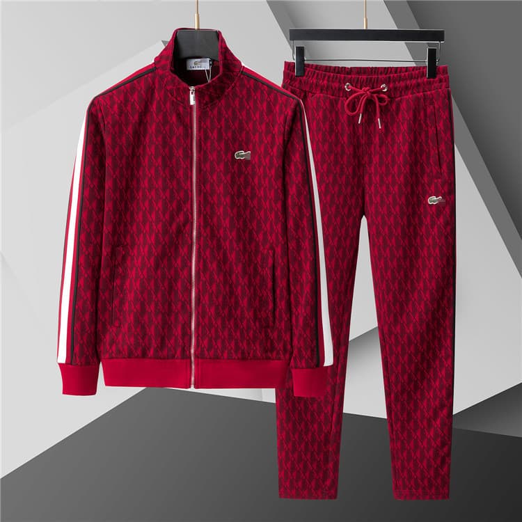 Cross-border 2026 Fall/Winter Sportswear Set Men's Fashion Embroidered Cardigan High Quality Ready Stock for Export