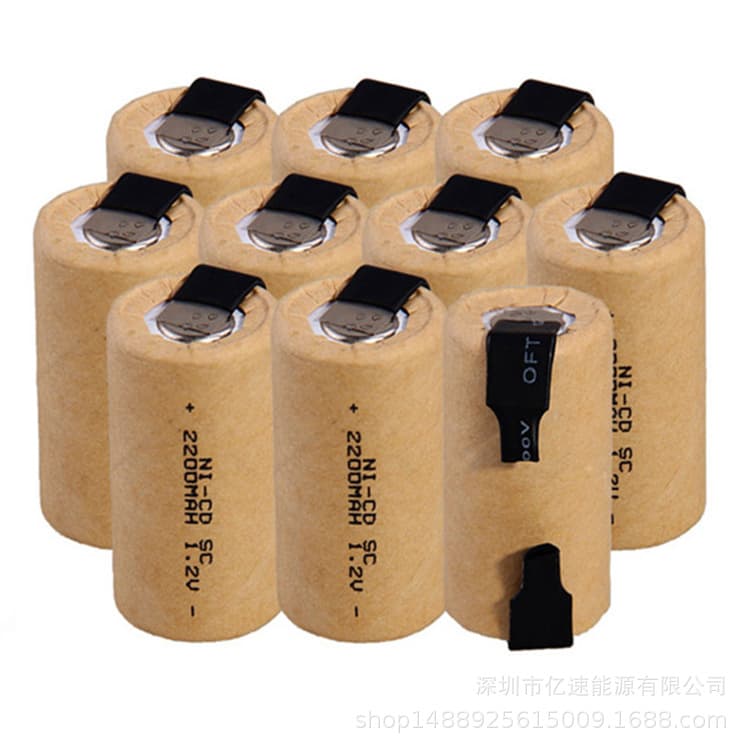 Wholesale Cross-border SC Ni-Cd Power Battery 1.2V 2200mAh Power Tool Battery for Electric Screwdriver Shaver