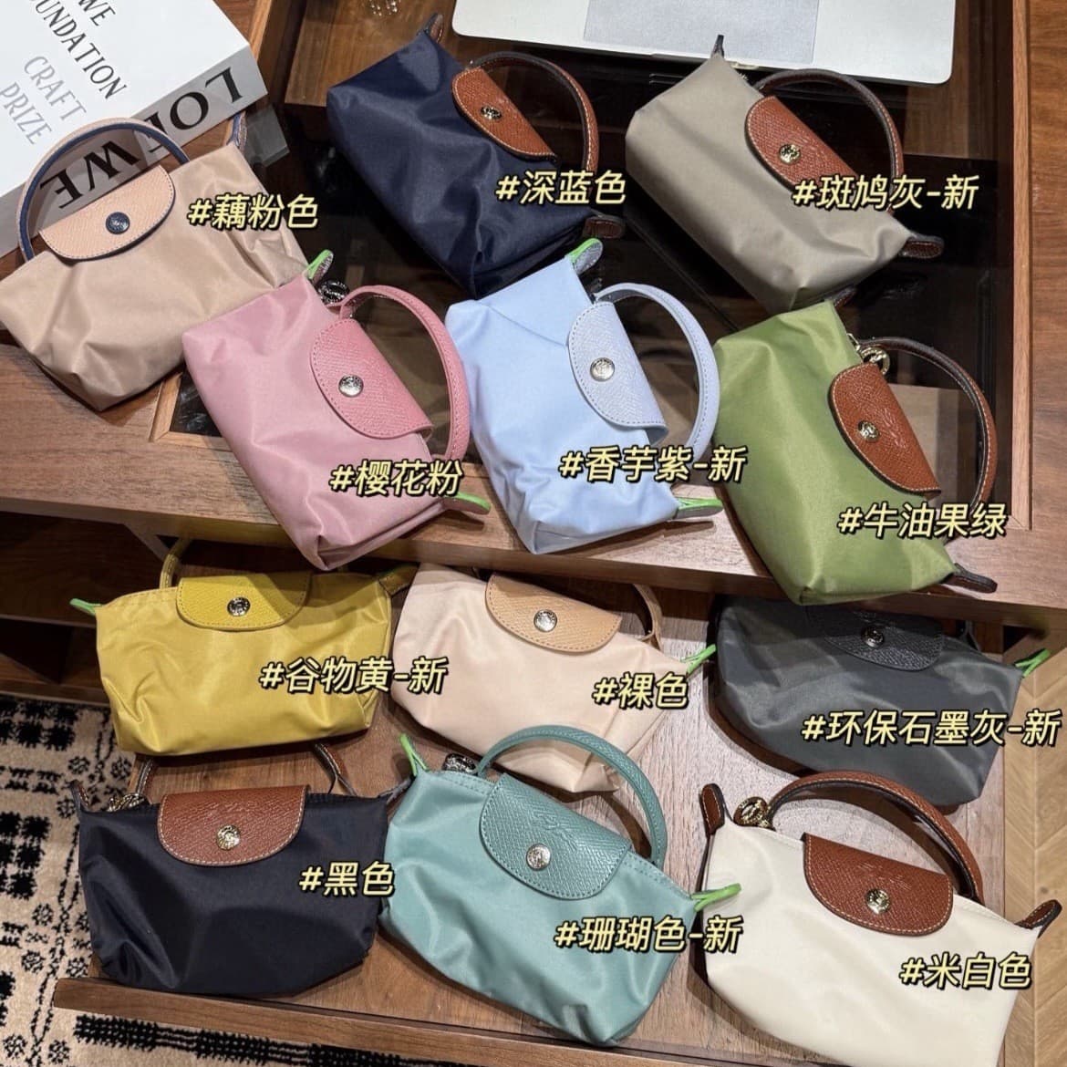 Longchamp Le Pliage Mini Dumpling Bag Tote Bag Mini Bag Phone Bag Crossbody Bag Handbag Women's Shoulder Bag