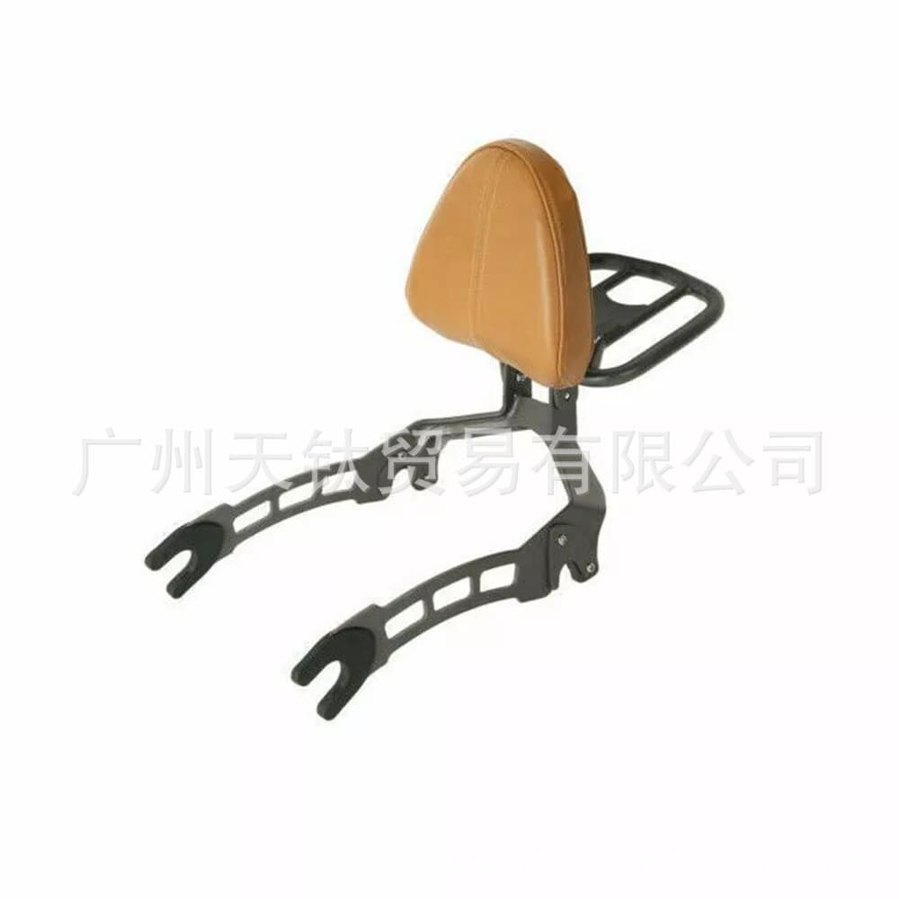 Rear Passenger Backrest with Luggage Rack for Indian Scout Bobber 15-19
