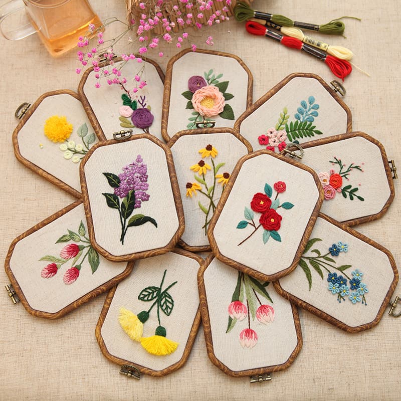 Home Decor Embroidery Kit Beautiful Peacock Design Easy-to-follow Instructions Included High-quality Cotton Thread