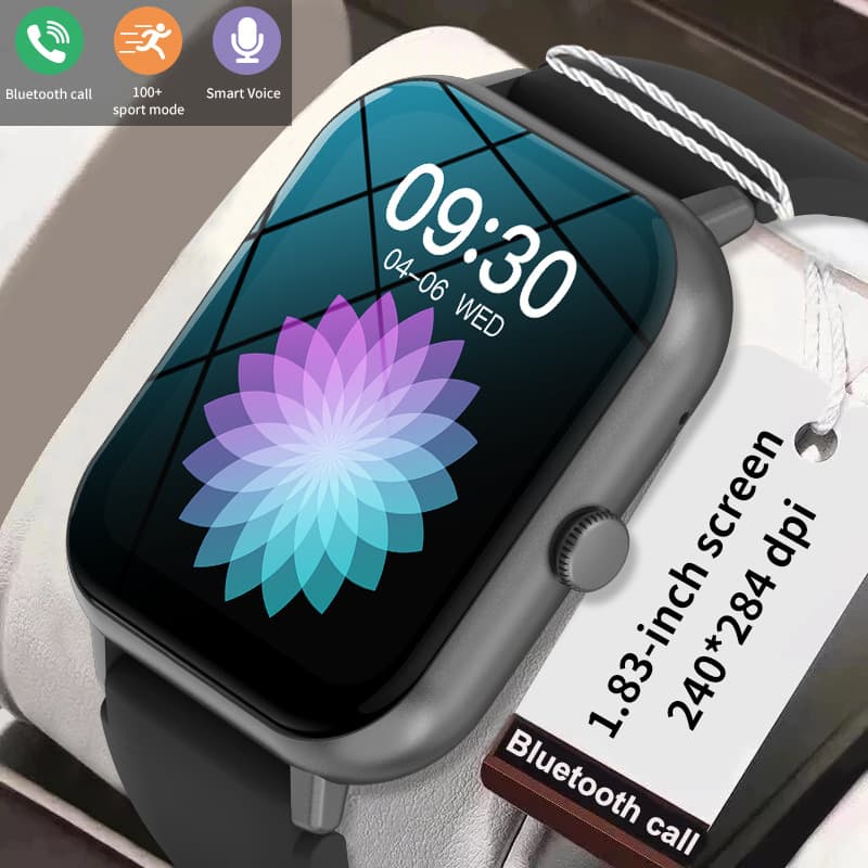 LIGE Cross-border Hot Selling Smart Watch Bluetooth Call Heart Rate Blood Pressure Blood Oxygen Detection Outdoor Sports Watch Wholesale