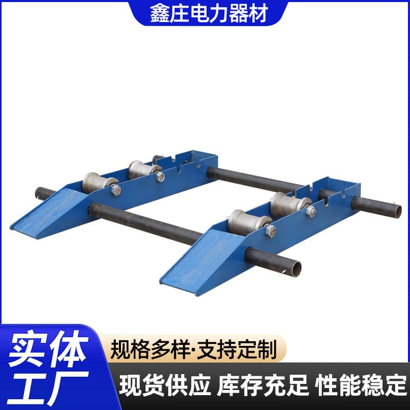Mini cable reel stand, portable cable reel holder, fiber optic cable horizontal take-up.