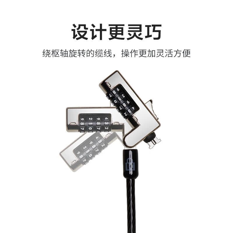 Wholesale Kensington Cable Lock K60603 Anti-Theft Standard Lock Nano Lock Hole Combination Lock