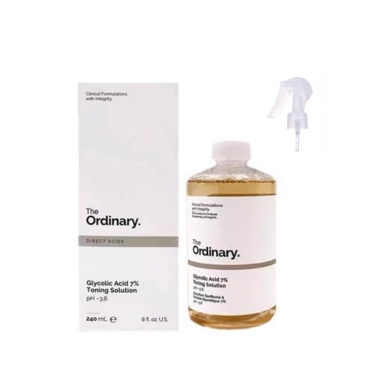 TO Essence The Ordinary Glycolic Acid Toning Solution 240ml for Closed Comedones and Blackheads with Glycolic Acid and Niacinamide
