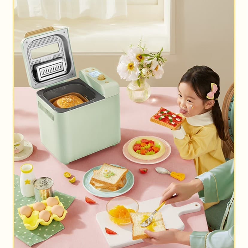 Petrus PE8899 Home Bread Maker Automatic Multifunctional Kneading Small Dough Mixing Fermentation Breakfast Toaster Machine