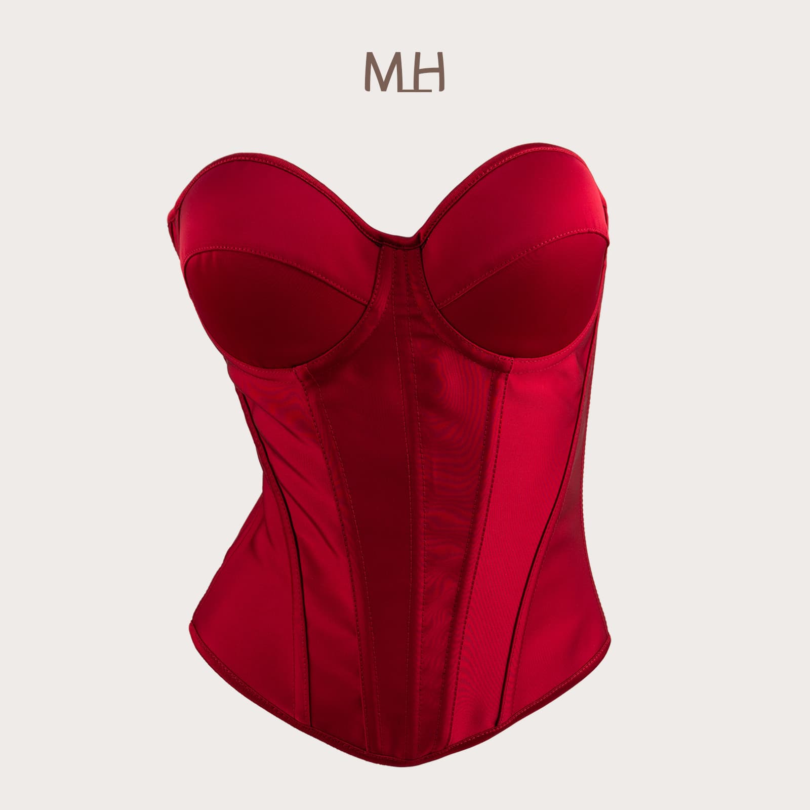 Meihua Cross-border Steel Bone Waist-Slimming Fishbone Bra, Royal Breathable Sexy Waist-Slimming Backless Body Shaping Top
