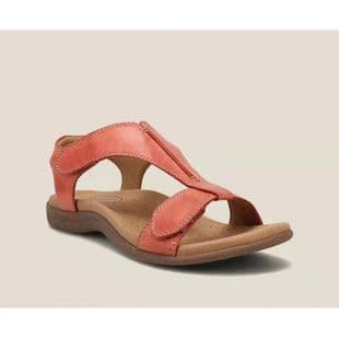 New Wish In Stock Amazon Cross-border 43 Large Size Thick Sole Wedge Heel Women's Sandals with Velcro Strap