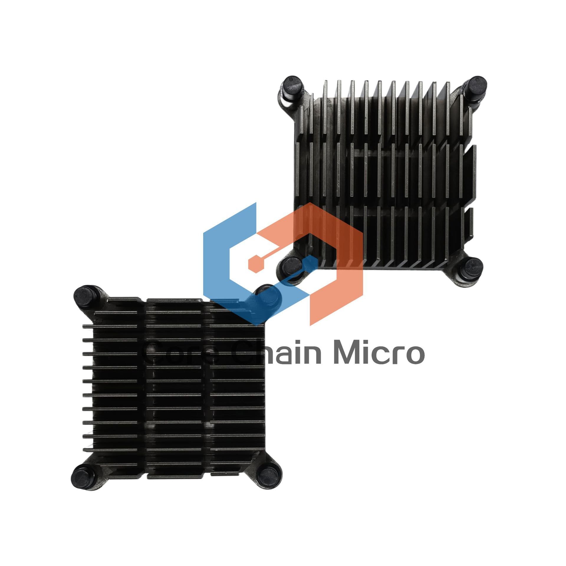 New Bitaxe Heatsink Bitaxe 601 401 Heat Sink 40*40*25MM Black Aluminum Heatsink