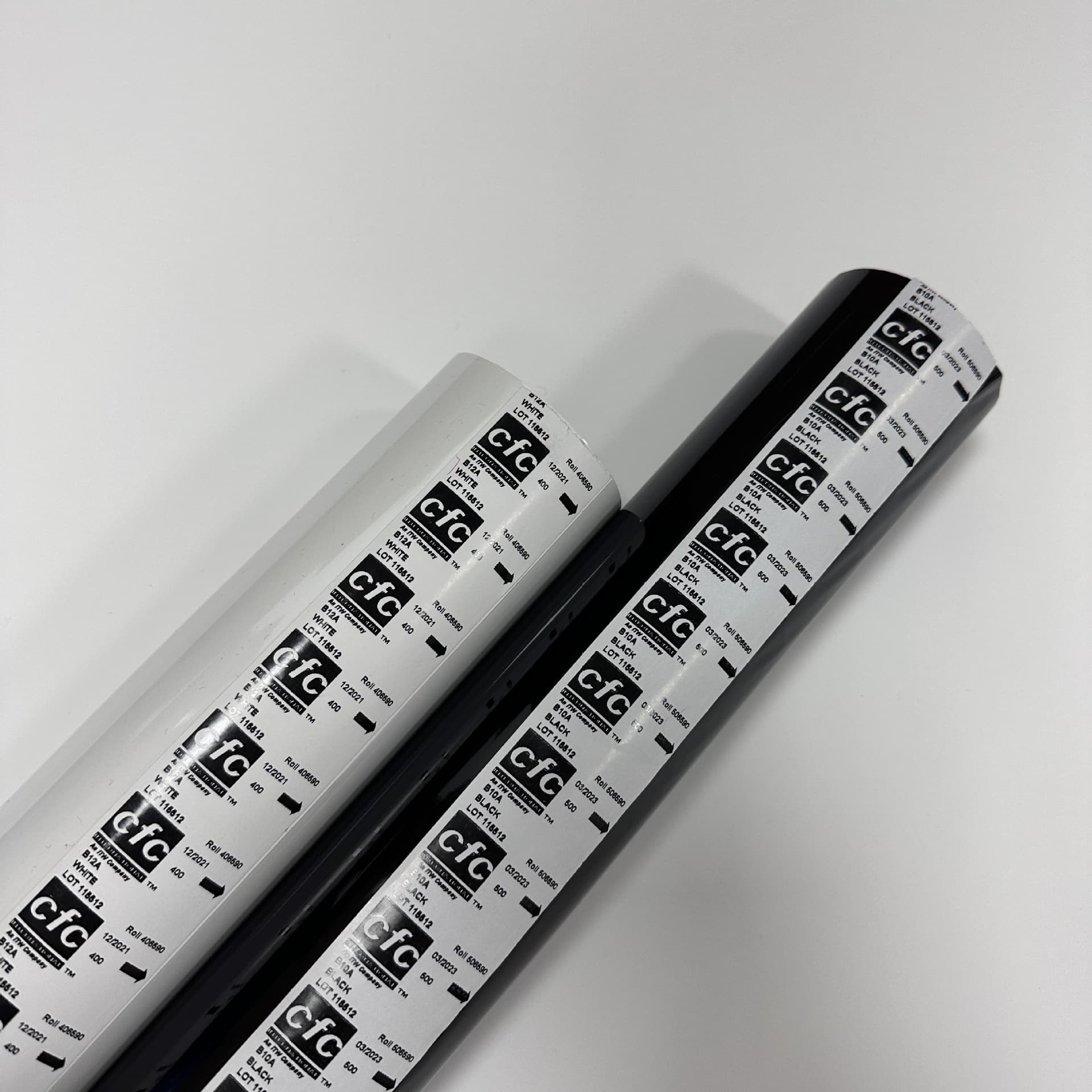Toy-Specific Black and White Electrically Anodized Aluminum, Eco-Friendly Heat Resistant Hot Stamping Foil, Strong Adhesion, Factory Direct