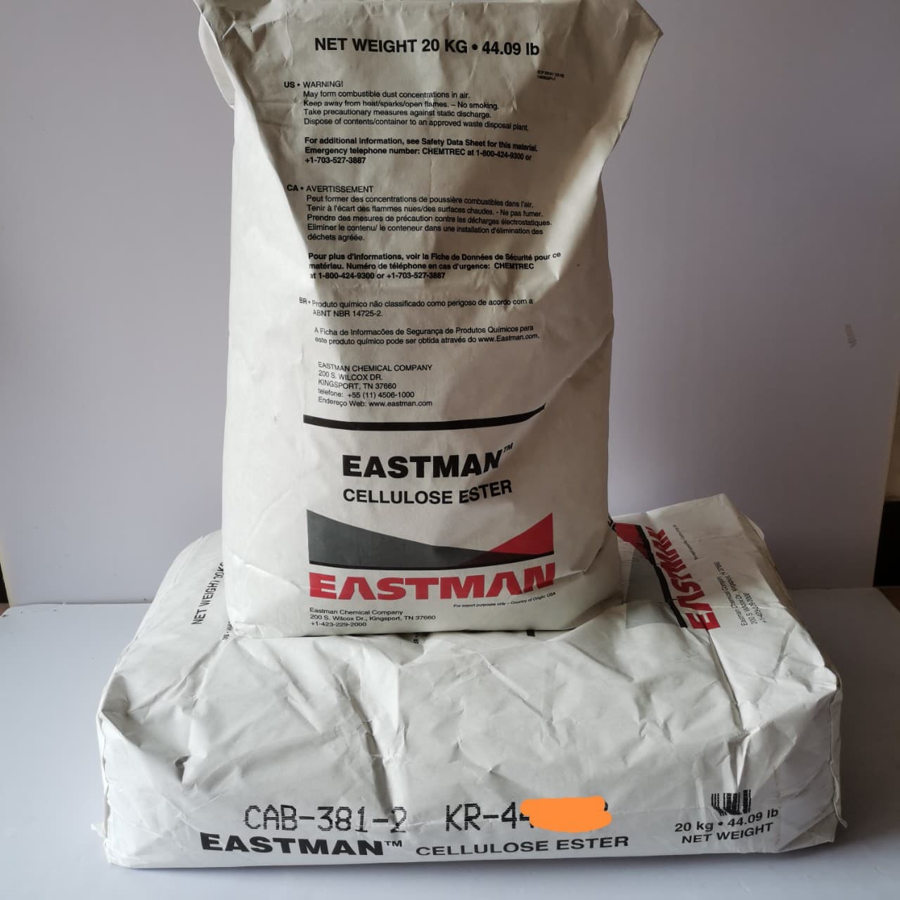 U.S. Eastman cellulose acetate butyrate CAB-381-2 for automotive refinish paint, high hardness, fast-drying