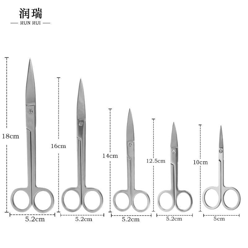 Pet umbilical cord scissors, muscle paste scissors, medical gauze scissors, suture removal scissors, nurse dressing scissors, stainless steel bandage scissors