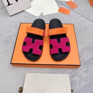 Summer Trendy Women's Slippers Outdoor Wear Thick Bottom Platform Slip-On Moccasin PU Upper Rubber Sole Comfortable Shoes