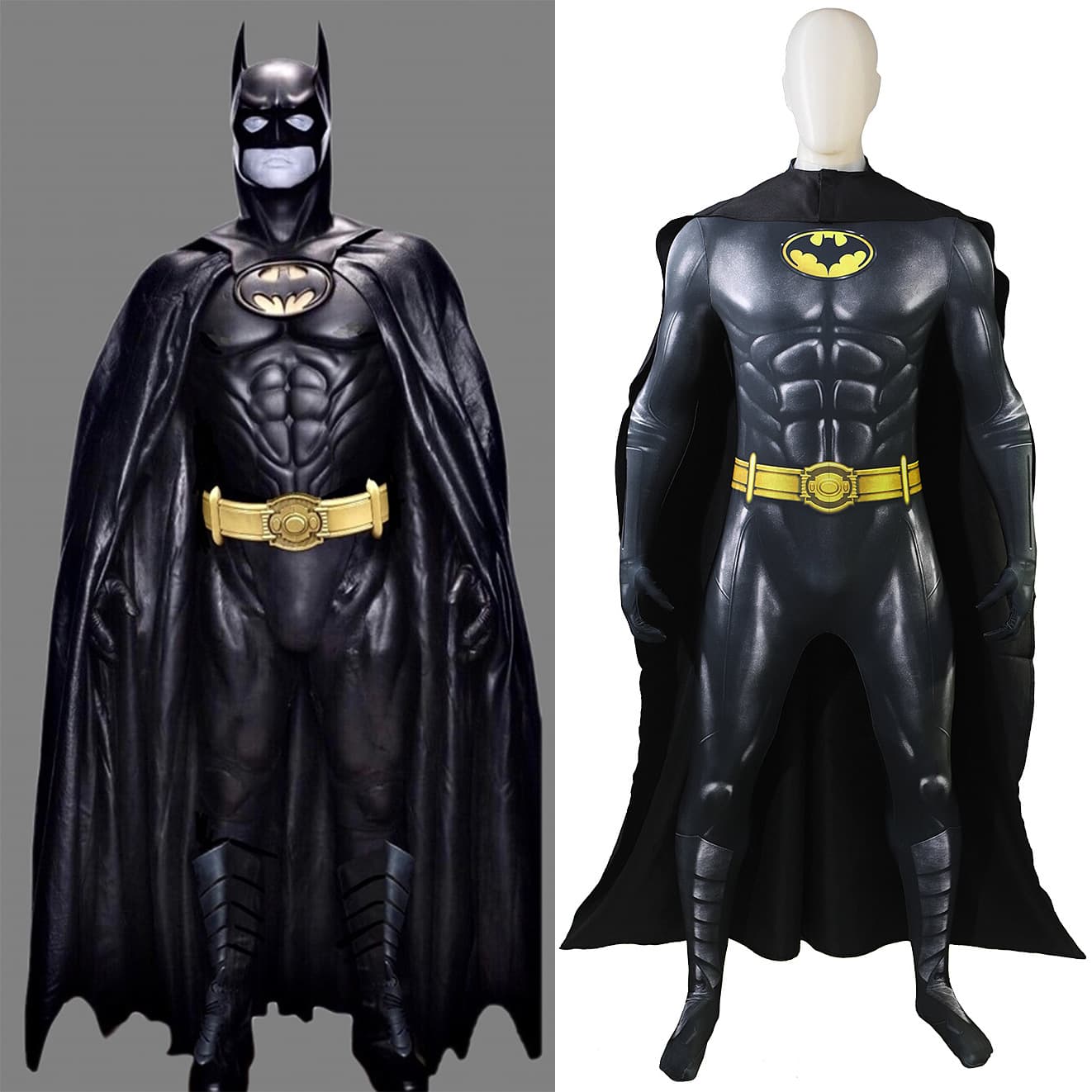 The Flash Bruce Wayne Michael Halloween Keaton Batman cosplay stage costume performance costume