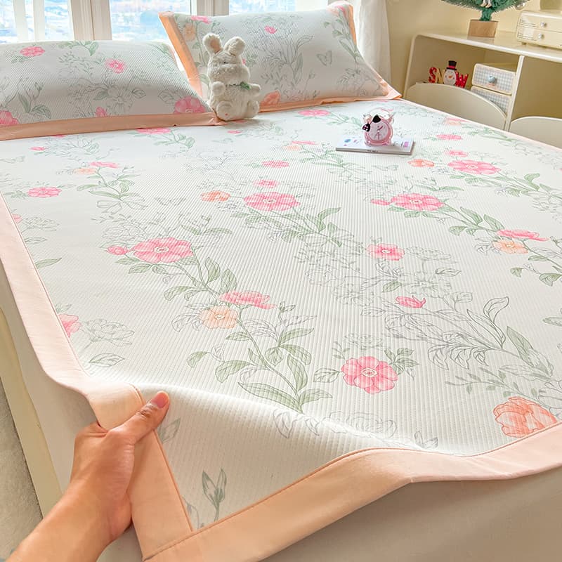 Class A Summer Cooling Mat, Ice Silk Mat, 2026 New Model, Summer Student Dormitory Single Bed Sheet, Soft Mat, Machine Washable