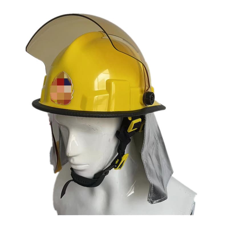 Fire Helmet Firefighter Protective Helmet 17-Type Unified Rescue Helmet Flame-Retardant Forest Safety Helmet