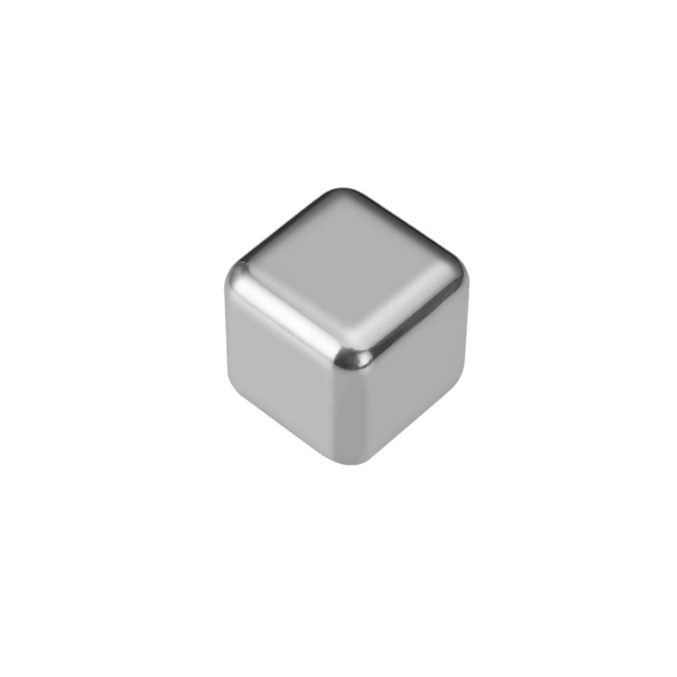 Custom 304 Stainless Steel Ice Cubes, Food-Grade Metal Ice Pellets, Personalized Logo and Design Quick-Freeze Stones