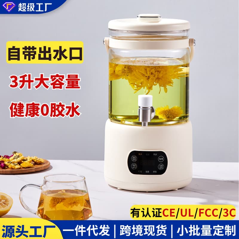 Health Kettle 3L Large Capacity Electric Heating Teapot with Spout for Cross-border 110V