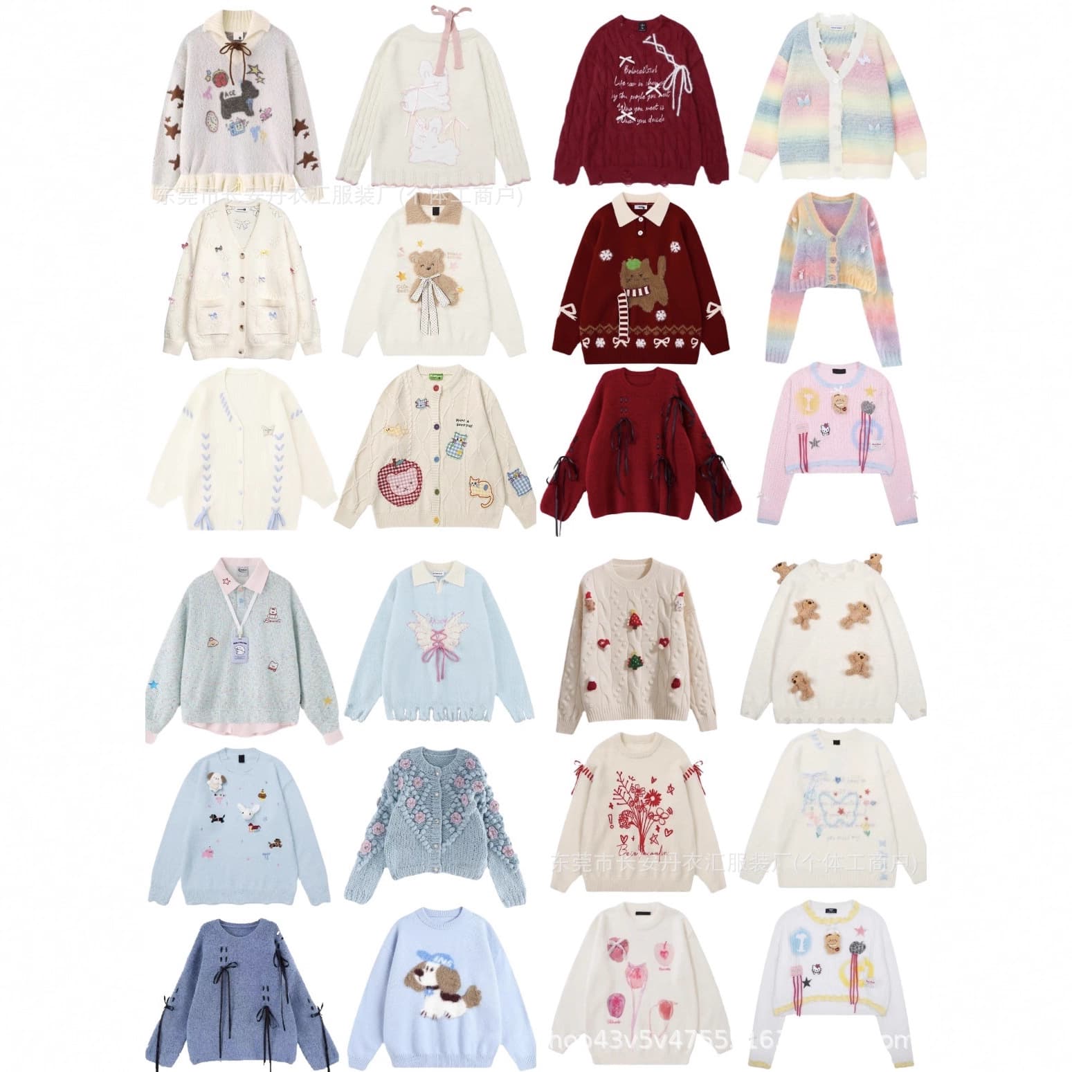 1-3 USD Cheap Sweater Women New Autumn Winter Stock Women's Knitwear Sweater Export Container Wholesale Source