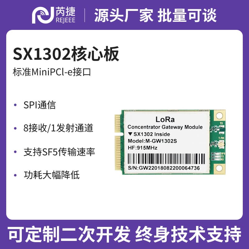 Custom LoRa module development supports various differentiated customization requirements, welcome to inquire