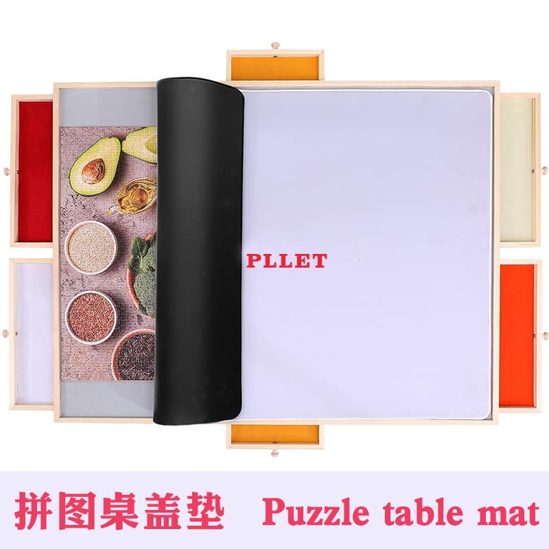 Custom Puzzle Table Cover Mat Protective Cover Board