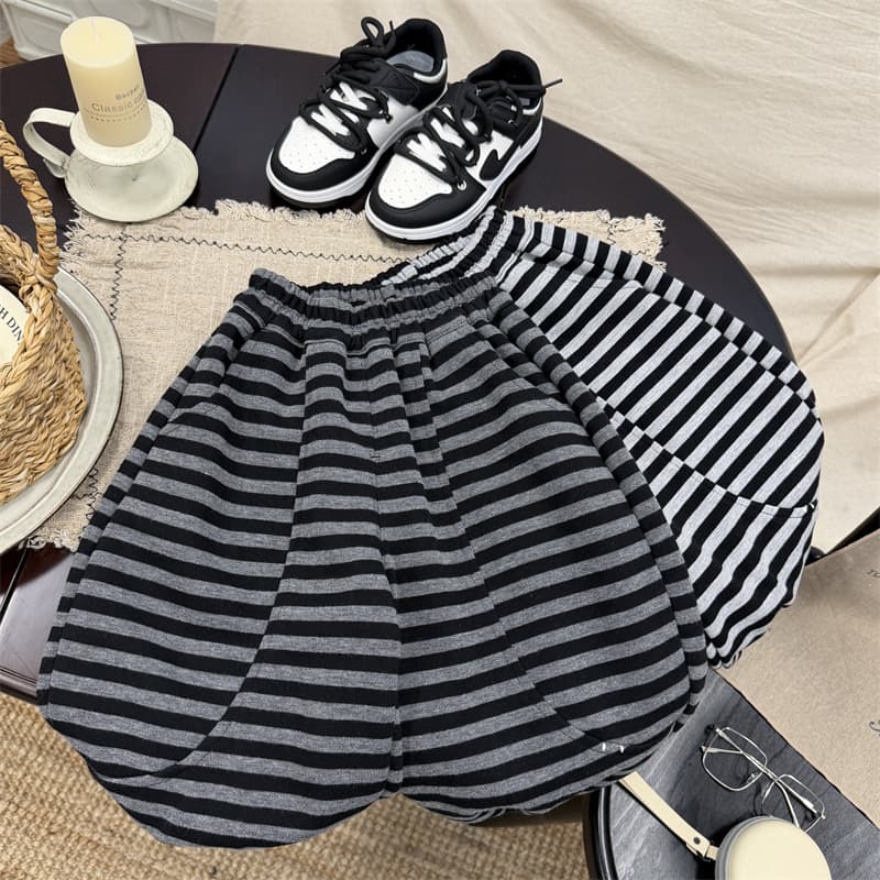 Boys' Bloomer Pants Baby 2026 New Autumn Long Pants, Kids' Striped Sporty Fall Pants, Baby Pants