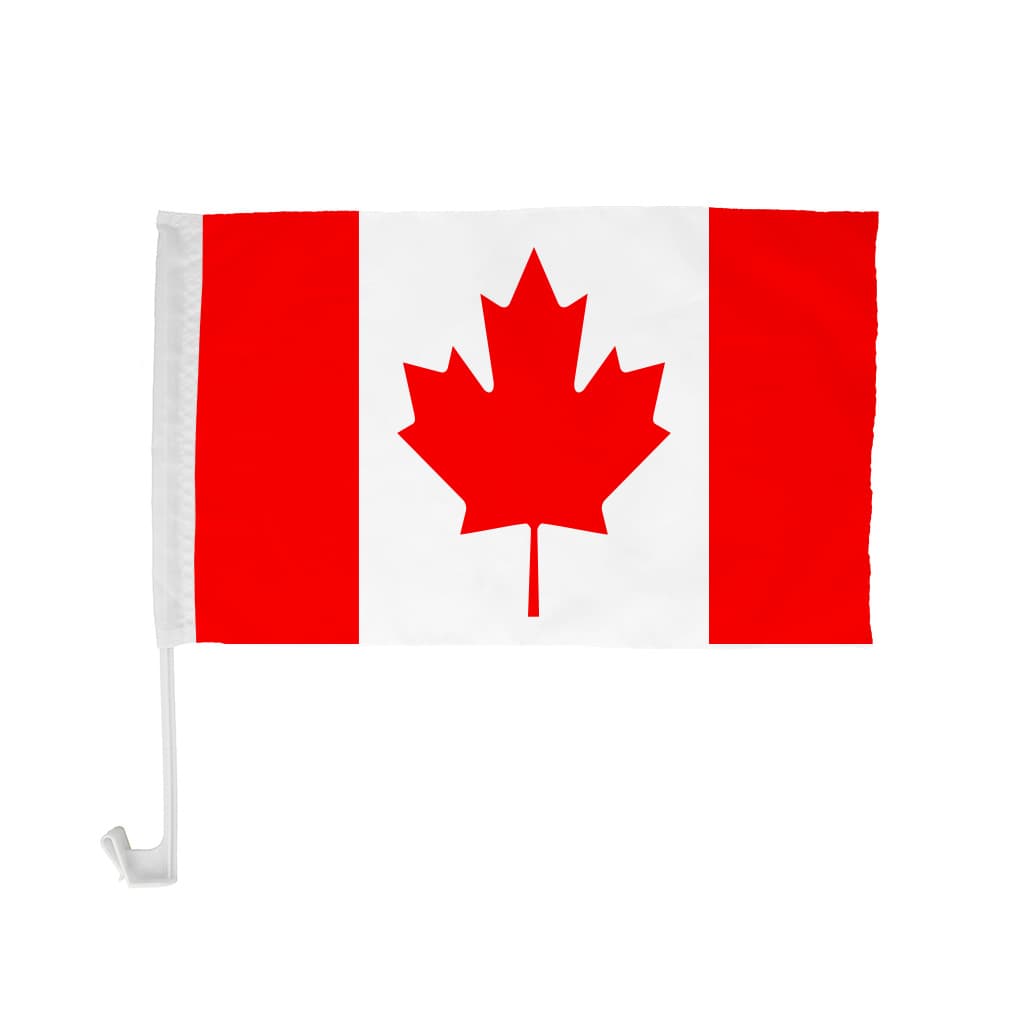 Canadian car flag 30X45cm flag car flag polyester car glass flag car hood special