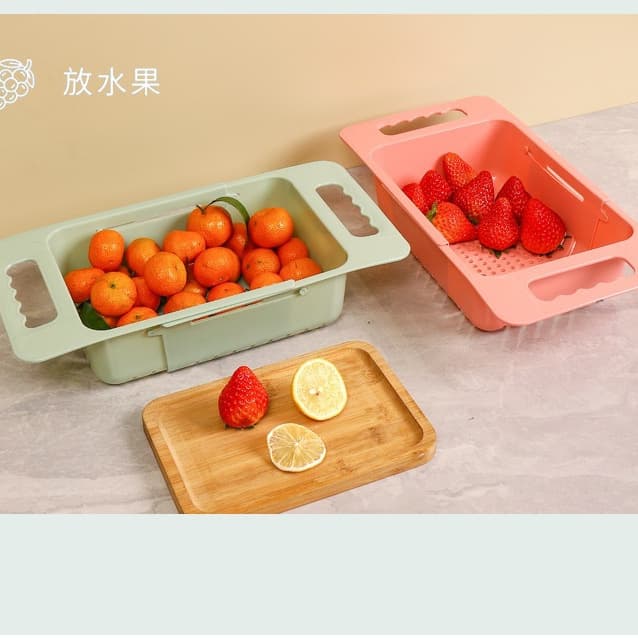 Creative European-style Pull-out Fruit Tray, Living Room Coffee Table Plastic Candy Tray, Dried Fruit Tray, Office Snack Tray