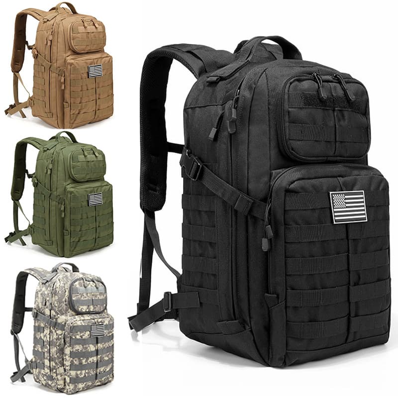 511 Outdoor Tactical 3P Backpack 24-Hour Upgrade Large Capacity Camping Cycling Adventure Hiking Camouflage Backpack