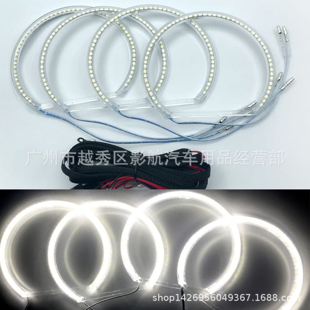 Suitable for BMW 3 Series E36 E46 5 Series E39 7 Series E38 SMD 131MM*4 LED angel eye daytime running lights
