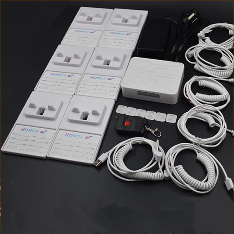 Suitable for Huawei, OPPO, Apple, and VIVO experience tables, mobile phone anti-theft alarms, display racks, multi-channel 8-channel and 10-channel systems.