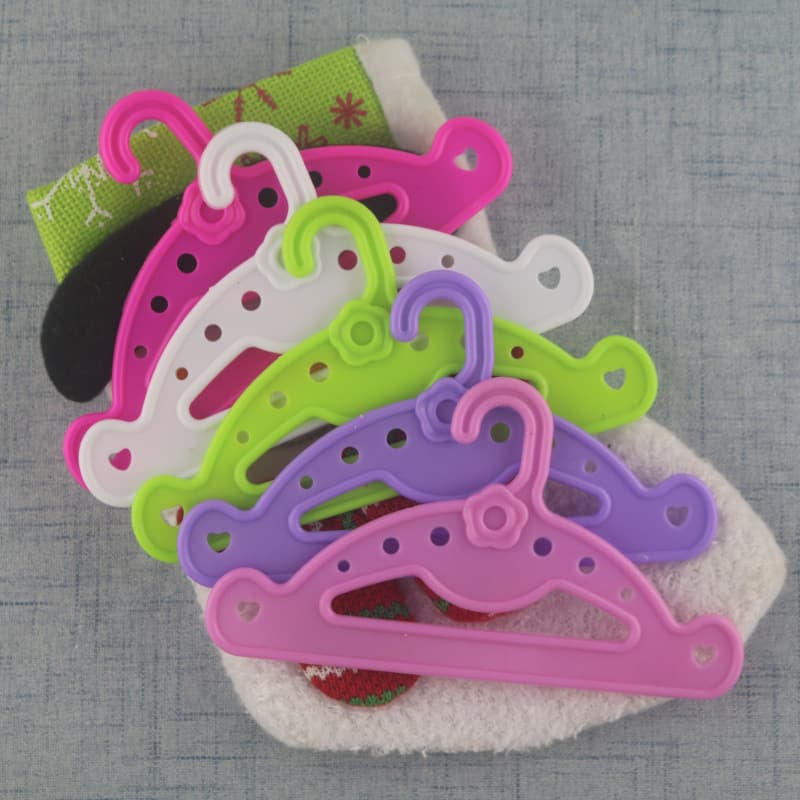 Cross-border Christmas sock holder mini hanger craft accessories DIY parts 13cm