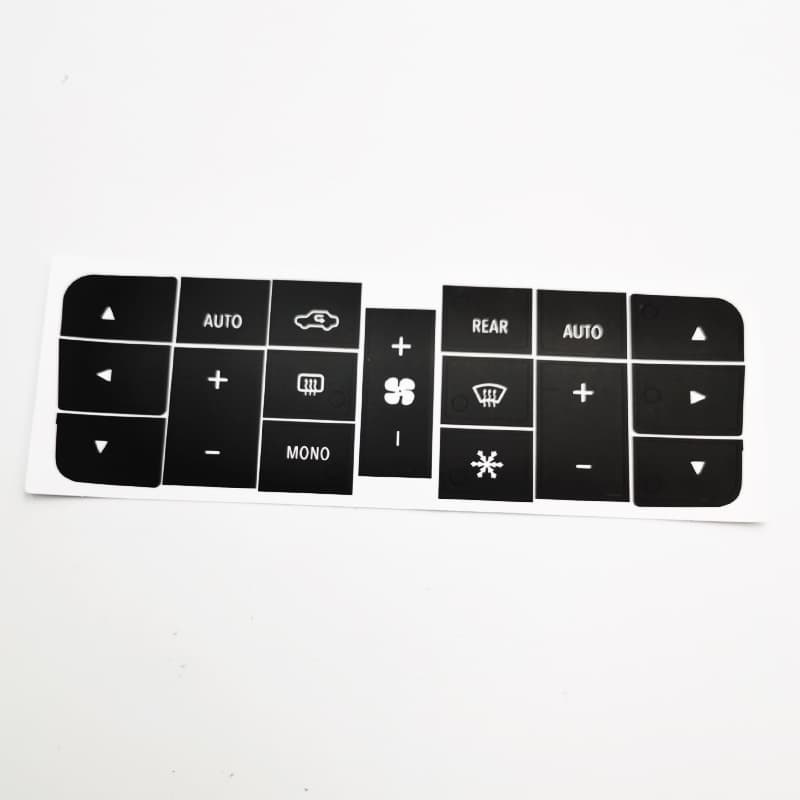 Fits Maserati HVAC Climate Control Button Repair Stickers