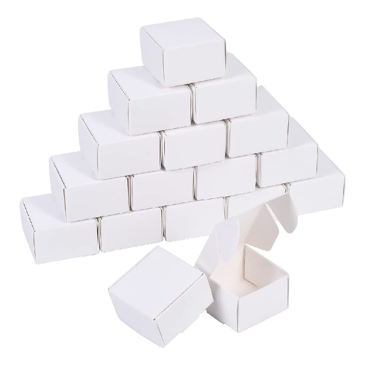 Wholesale Kraft Paper Boxes for Jewelry, Handmade Soap, and Crafts - Black Card, White Card, and Window Cut-Out Options Available for Cross-Border Shipping