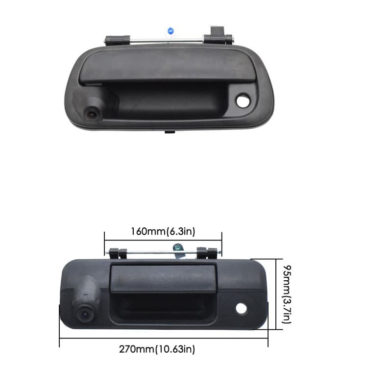 Compatible with Toyota Tundra Tacoma Pickup Truck Tailgate Handle Reverse Backup Camera