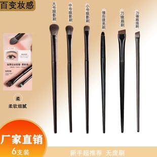 Beginner Soft Bristle Eye Makeup Brush, Makeup Tools, Eye Shadow Brush, Nose Shadow Brush, Crease Brush, Blade Eyeliner Brush, Factory Wholesale