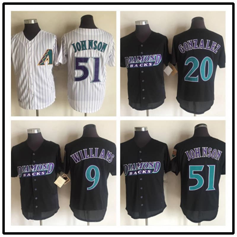 Retro version baseball jersey Arizona Diamondbacks jersey embroidery baseball jacket
