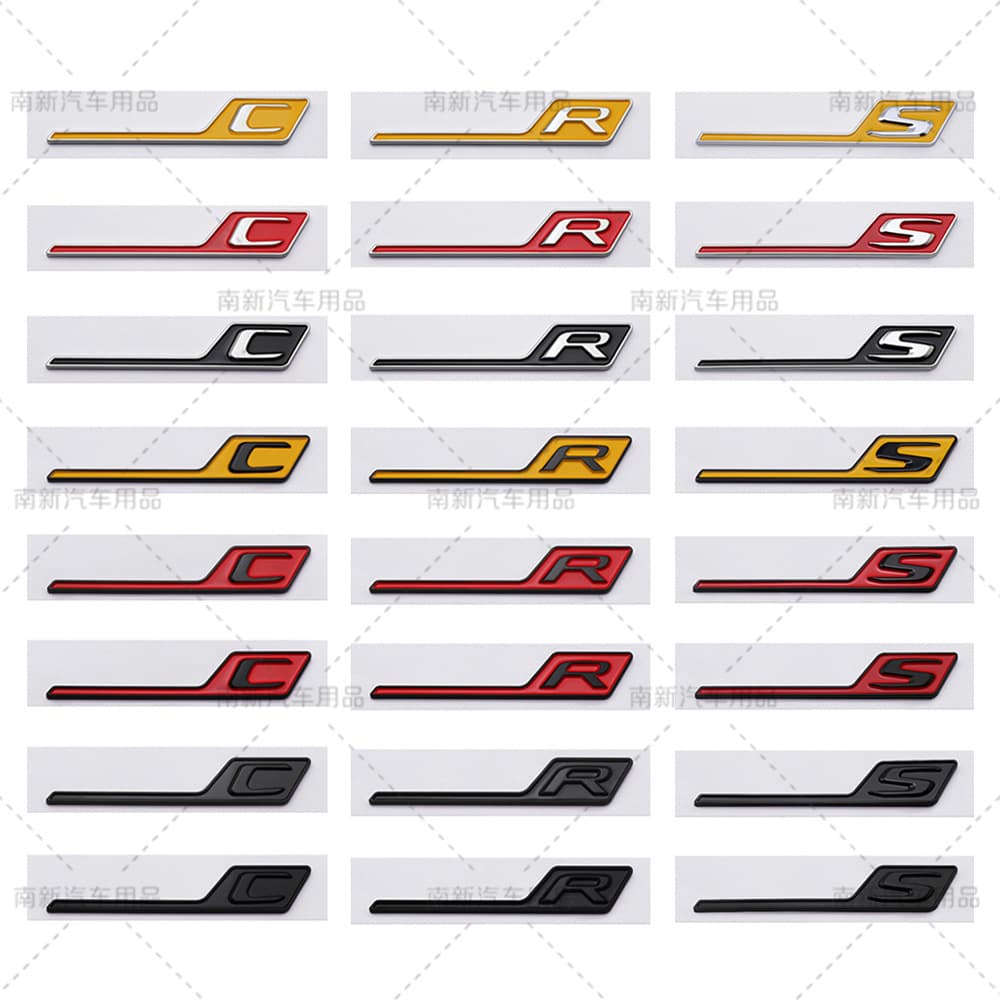 Compatible with Mercedes-Benz emblem modification for AMG GTS GT43S GT63S A45S CLA45S rear badge sticker