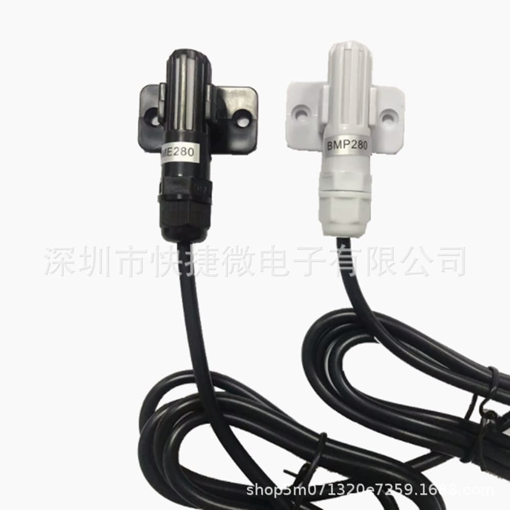 BME280/BMP280 Temperature, Humidity, and Barometric Pressure Sensor - Waterproof Stainless Steel IIC Module with Digital I2C Probe