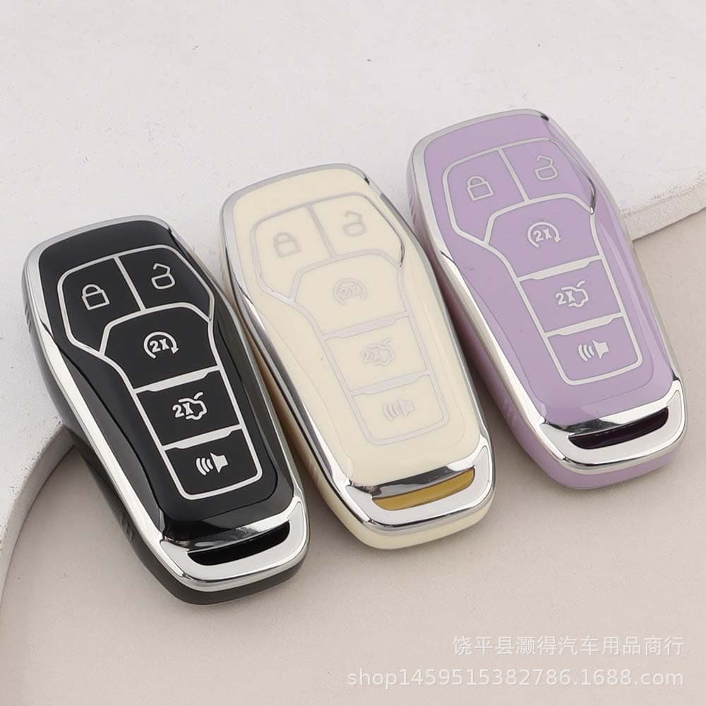 For Ford Taurus Key Case, 2017-2018 Explorer Key Cover, Mustang Key Shell, Ford Keychain