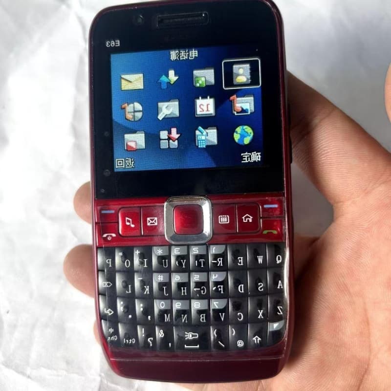 Low Power Consumption Long Battery Life E63 Bar Button Phone Unlocked All Network Bands WIFI Connectivity for Countries Worldwide