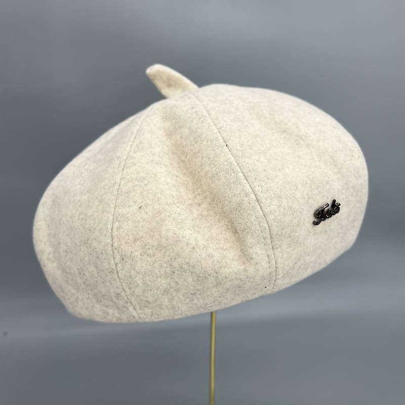 Versatile cotton beret Japanese RPET painter hat Korean painter RPET octagonal hat Customized factory